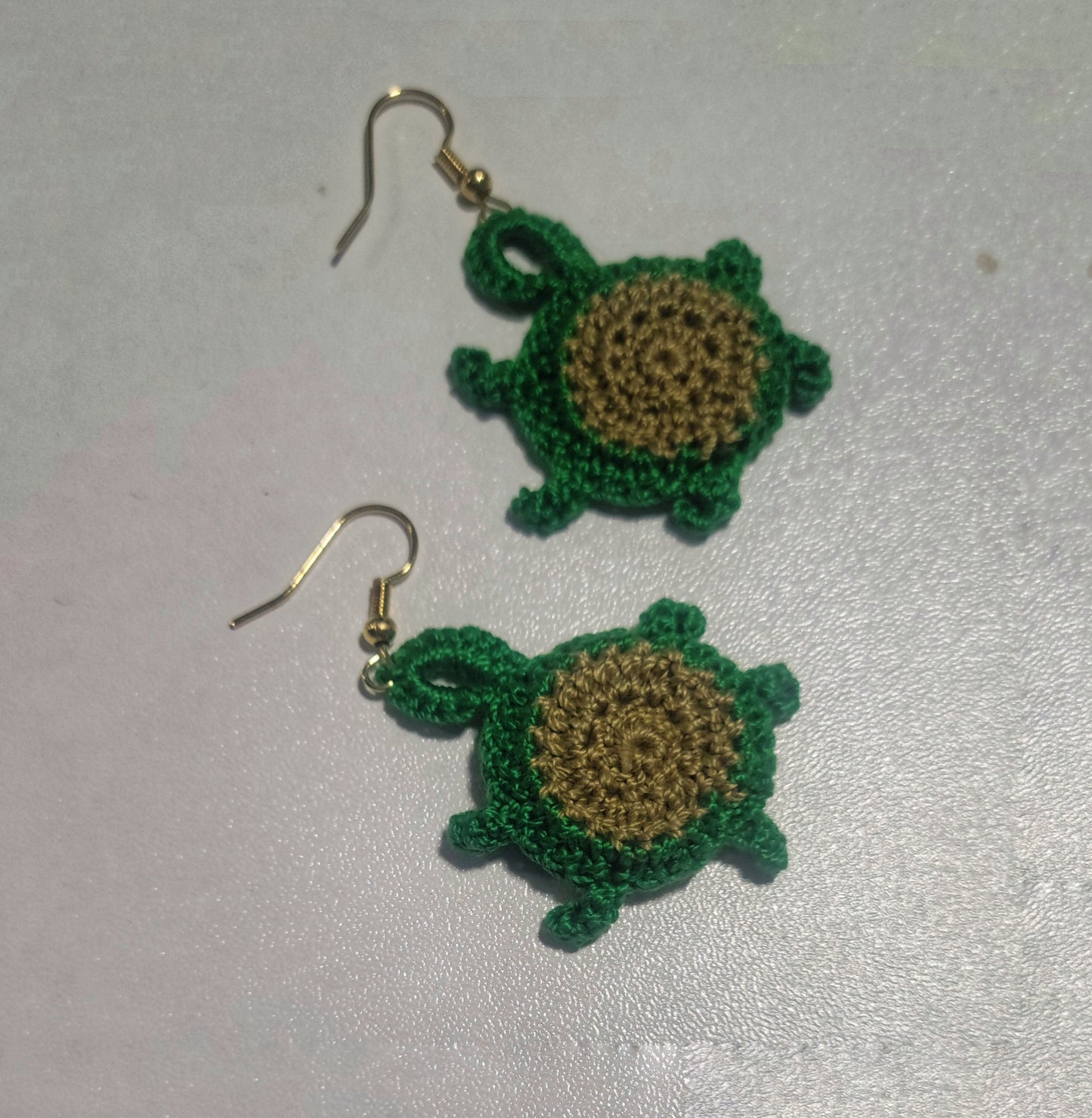 Small Turtle Earrings